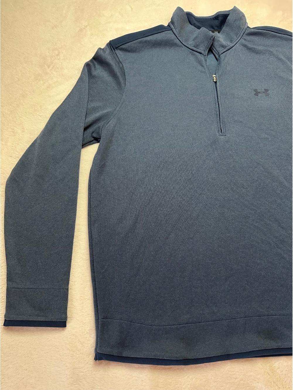 Under Armour Men's Storm SweaterFleece 1/2 Zip Pullover - Navy Blue, Size Large